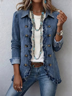 Lois | Boho Ruffled Jacket